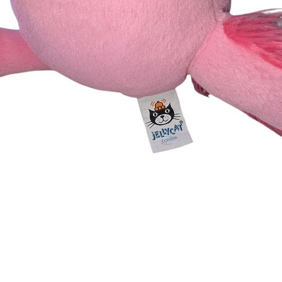 Jellycat Axolotl Pink Plush Toy - Picture 6 of 7